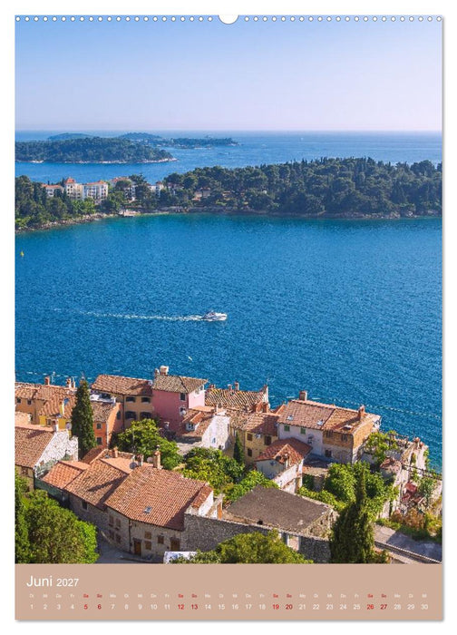 Facetten Kroatiens. Küsten, Inseln und Natur (CALVENDO Wandkalender 2027)