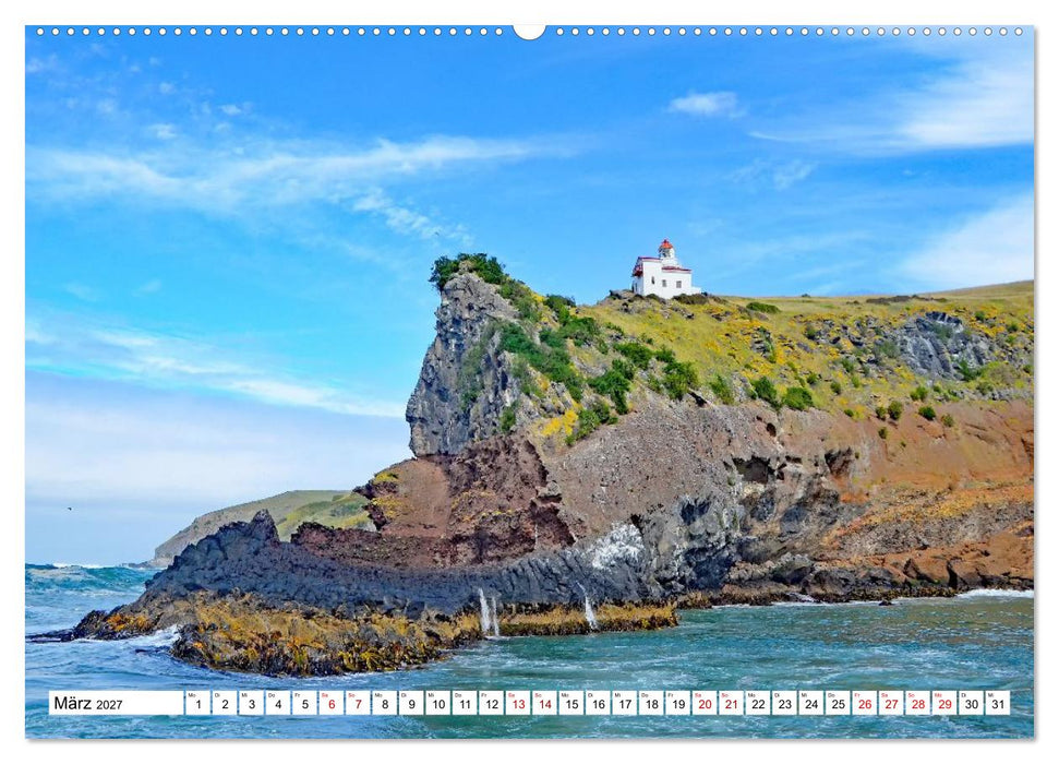 Neuseeland - Land der Kontraste (CALVENDO Wandkalender 2027)