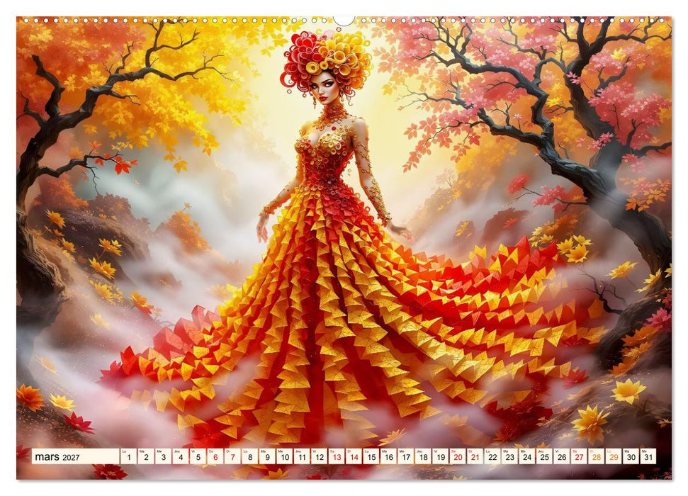 Couture végétale (CALVENDO Calendrier mensuel 2027)