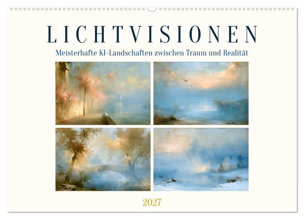 Lichtvisionen (CALVENDO Wandkalender 2027)