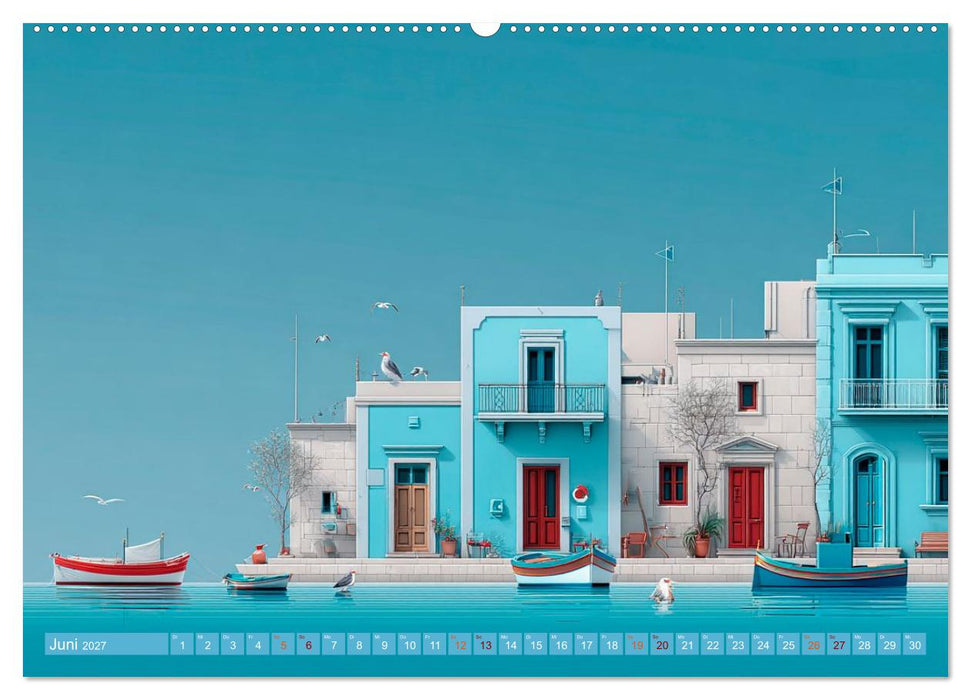 Hafenpoesie (CALVENDO Premium Wandkalender 2027)