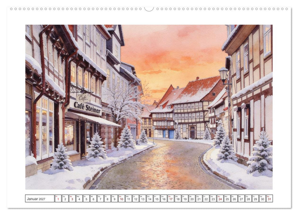 Bezaubernde Städte in Sachsen-Anhalt (CALVENDO Premium Wandkalender 2027)