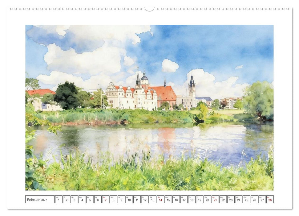 Bezaubernde Städte in Sachsen-Anhalt (CALVENDO Premium Wandkalender 2027)