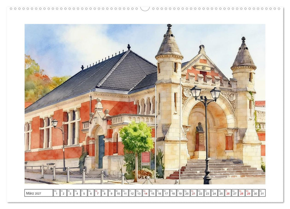 Bezaubernde Städte in Sachsen-Anhalt (CALVENDO Premium Wandkalender 2027)