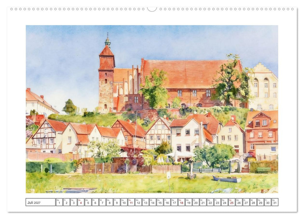 Bezaubernde Städte in Sachsen-Anhalt (CALVENDO Premium Wandkalender 2027)