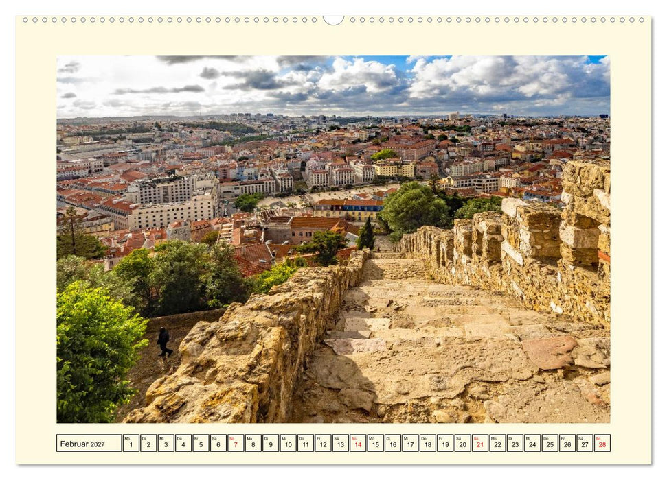 Ein Herz für Lissabon (CALVENDO Premium Wandkalender 2027)
