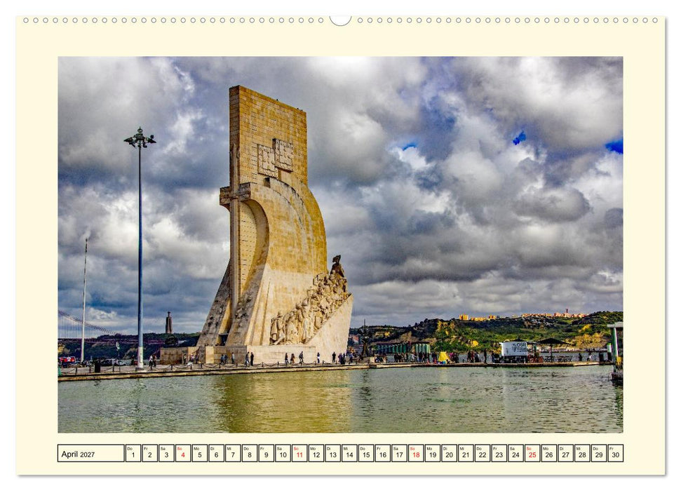 Ein Herz für Lissabon (CALVENDO Premium Wandkalender 2027)