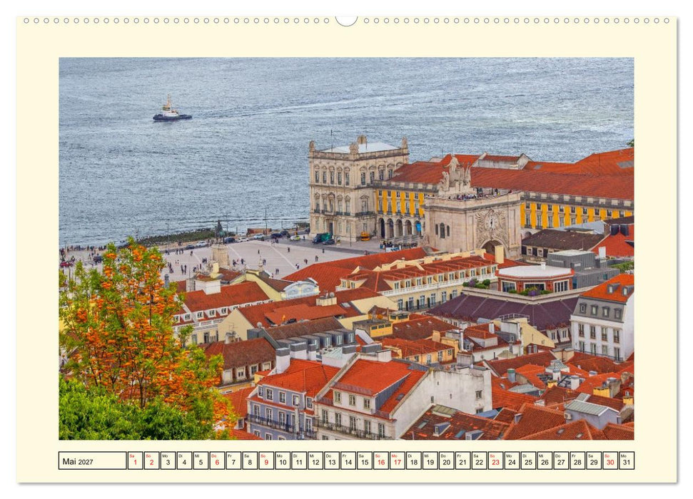 Ein Herz für Lissabon (CALVENDO Premium Wandkalender 2027)