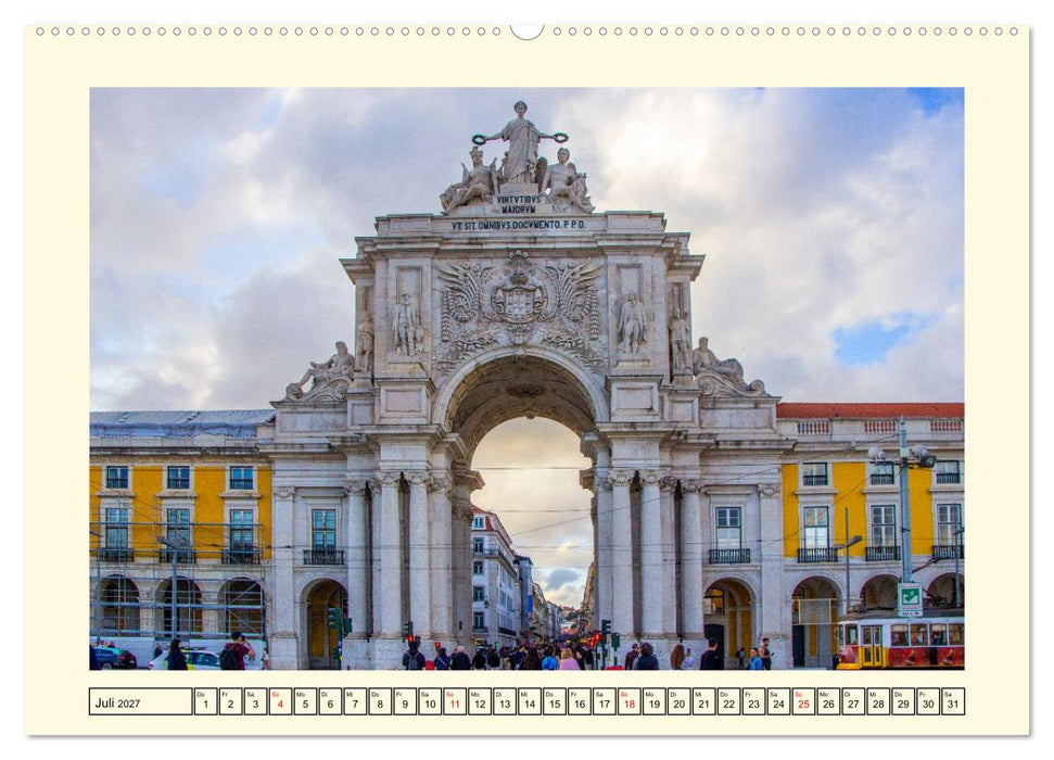 Ein Herz für Lissabon (CALVENDO Premium Wandkalender 2027)
