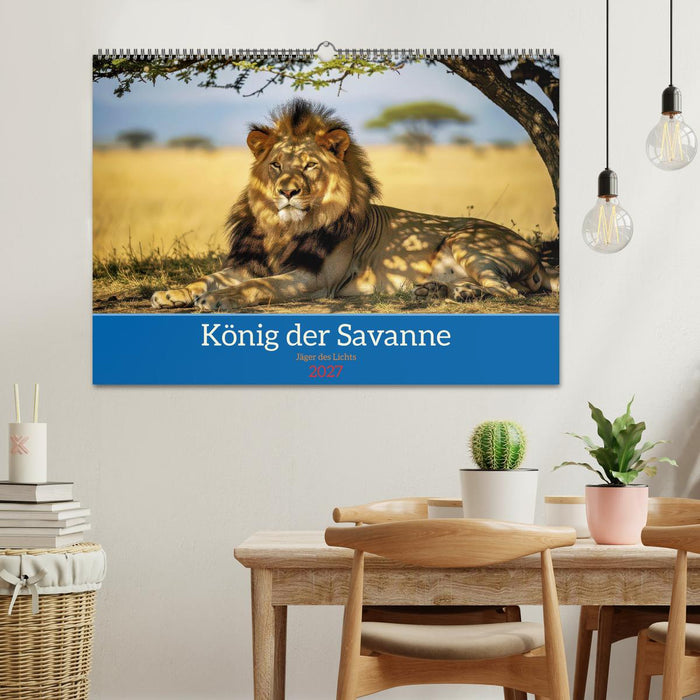 Löwen der Savanne (CALVENDO Wandkalender 2027)