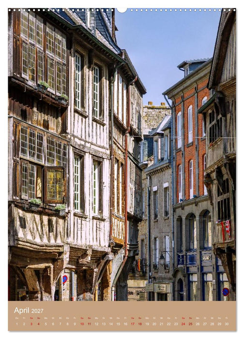 Facetten der Bretagne. Granit, Meer und Geschichte (CALVENDO Premium Wandkalender 2027)