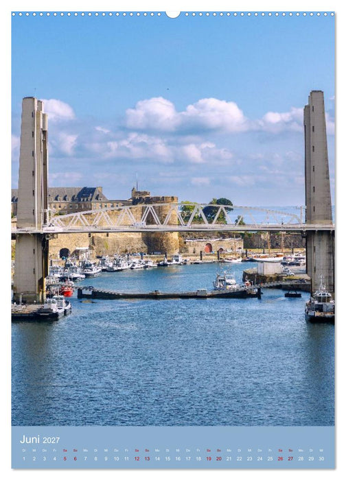 Facetten der Bretagne. Granit, Meer und Geschichte (CALVENDO Premium Wandkalender 2027)