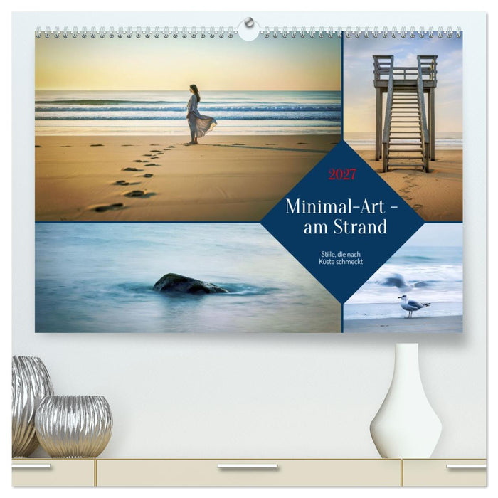 Minimal-Art - am Strand (CALVENDO Premium Wandkalender 2027)