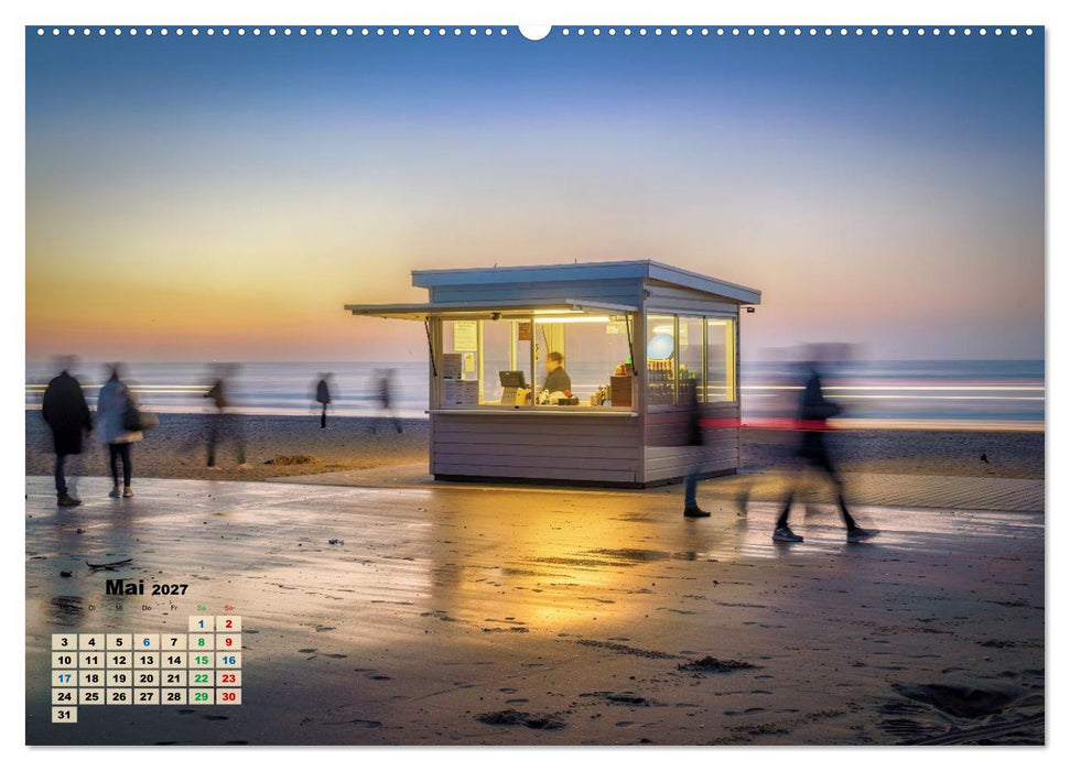 Minimal-Art - am Strand (CALVENDO Premium Wandkalender 2027)