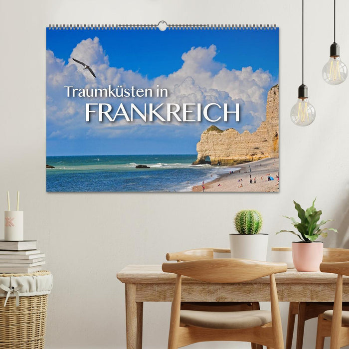 Traumküsten in Frankreich (CALVENDO Wandkalender 2027)