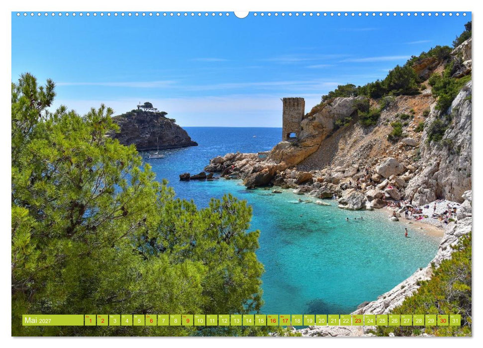 Traumküsten in Frankreich (CALVENDO Wandkalender 2027)