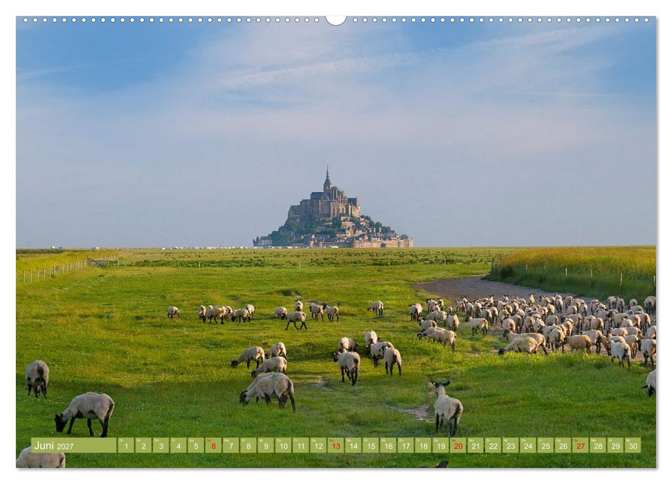 Traumküsten in Frankreich (CALVENDO Wandkalender 2027)