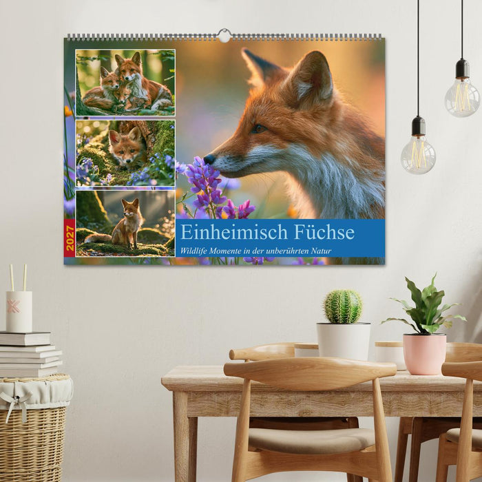 Einheimische Füchse (CALVENDO Wandkalender 2027)