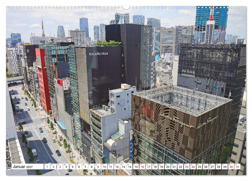 Tokio - Japans Megacity (CALVENDO Wandkalender 2027)