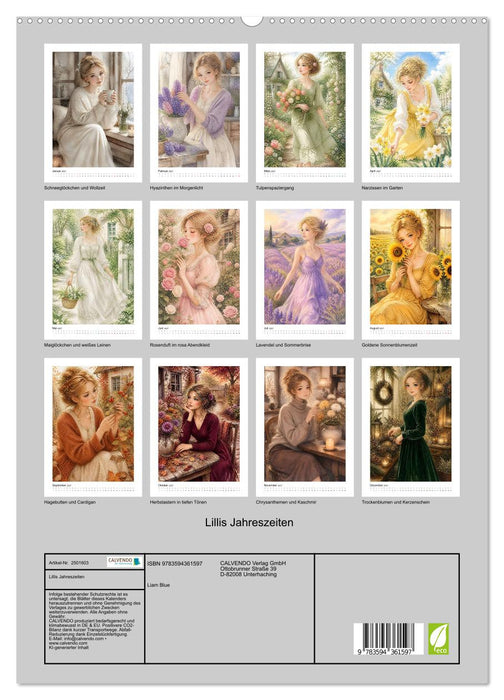 Lillis Jahreszeiten (CALVENDO Premium Wandkalender 2027)