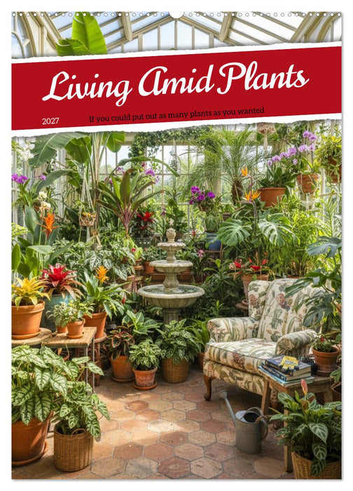 Living Amid Plants (CALVENDO Monthly Calendar 2027)