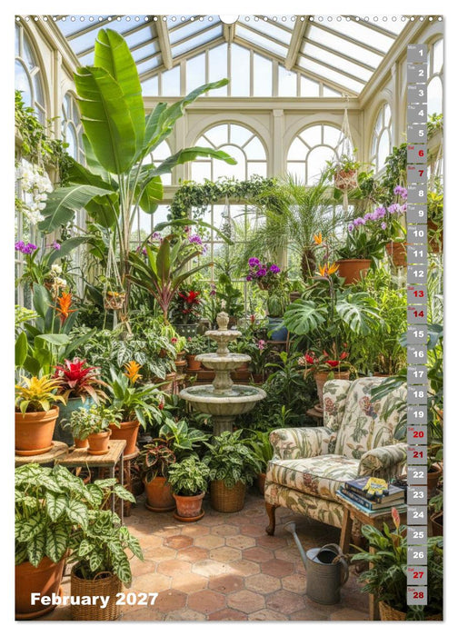 Living Amid Plants (CALVENDO Monthly Calendar 2027)