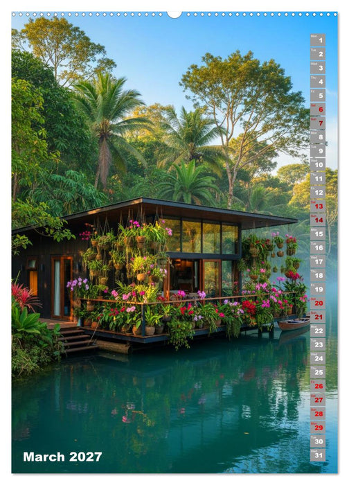 Living Amid Plants (CALVENDO Monthly Calendar 2027)