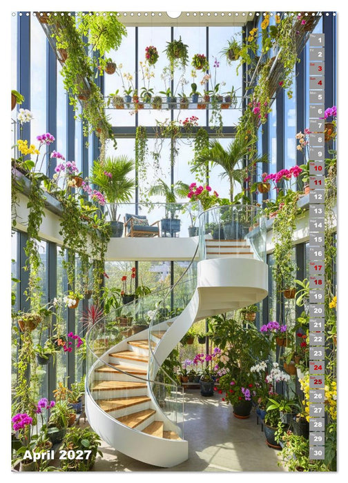 Living Amid Plants (CALVENDO Monthly Calendar 2027)