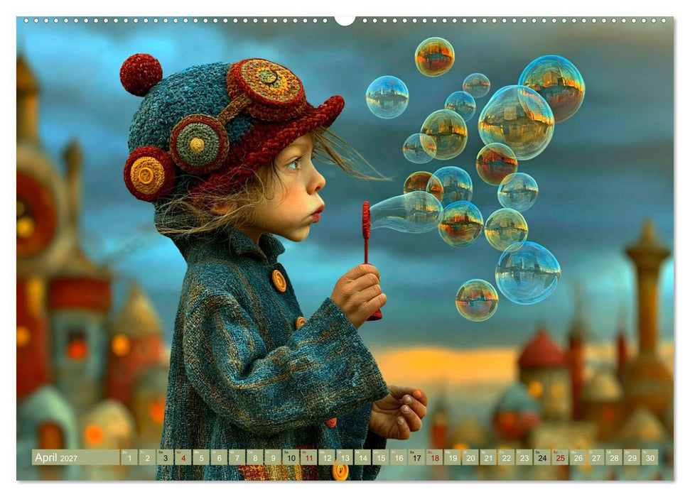 Die Welt mit staunenden Augen (CALVENDO Premium Wandkalender 2027)