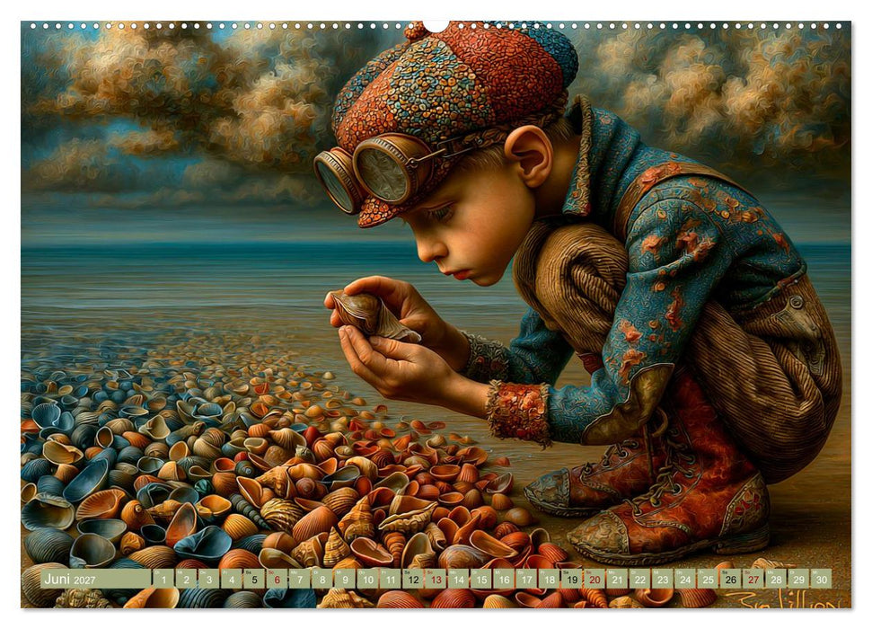 Die Welt mit staunenden Augen (CALVENDO Premium Wandkalender 2027)