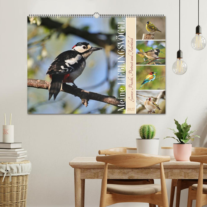 Meine Lieblingsvögel (CALVENDO Wandkalender 2027)