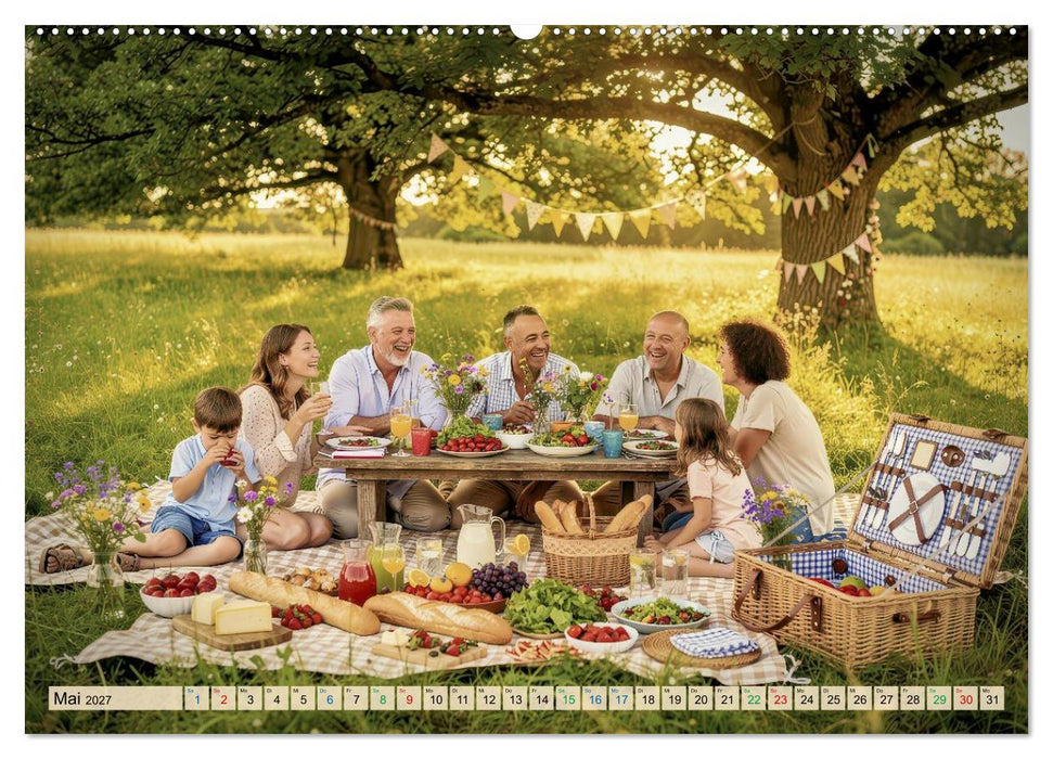 Sommer-Picknick (CALVENDO Premium Wandkalender 2027)