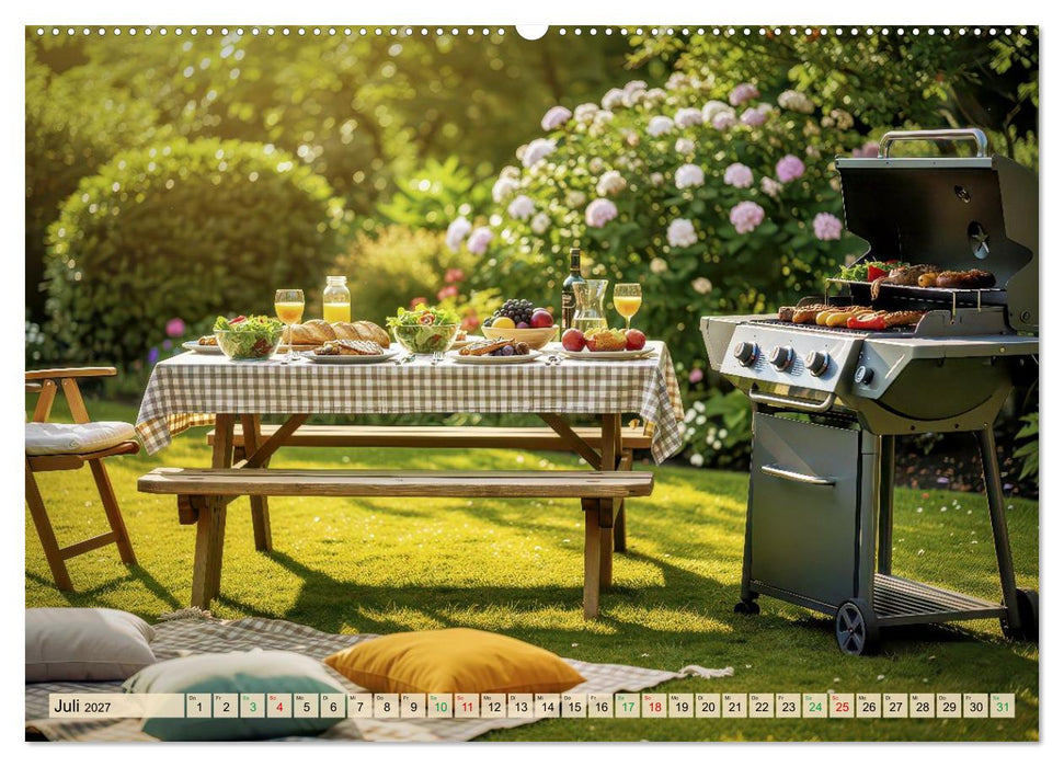 Sommer-Picknick (CALVENDO Premium Wandkalender 2027)