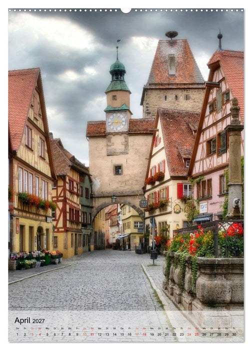 Romantisches Franken (CALVENDO Premium Wandkalender 2027)