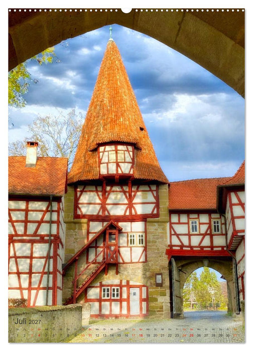 Romantisches Franken (CALVENDO Premium Wandkalender 2027)
