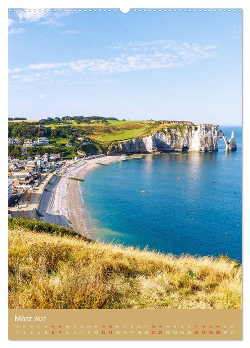 Facetten der Normandie. Zwischen Kreidefelsen und Fachwerk (CALVENDO Wandkalender 2027)