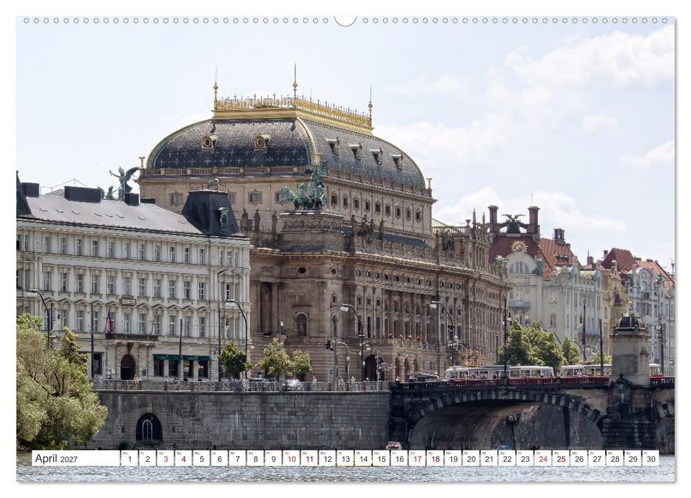Besucht einmal Prag (CALVENDO Premium Wandkalender 2027)