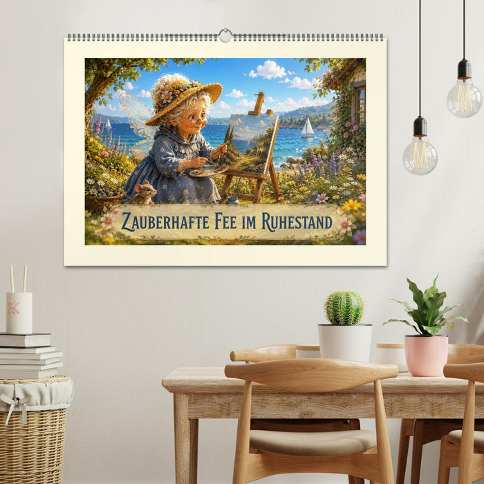 Zauberhafte Fee im Ruhestand (CALVENDO Wandkalender 2027)
