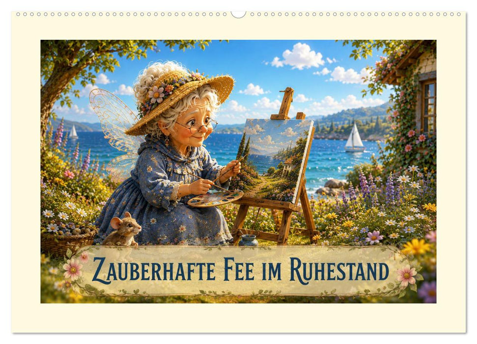 Zauberhafte Fee im Ruhestand (CALVENDO Wandkalender 2027)