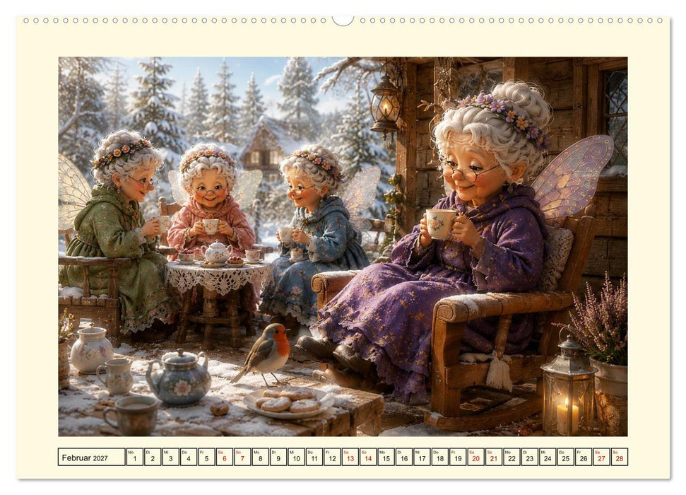 Zauberhafte Fee im Ruhestand (CALVENDO Wandkalender 2027)
