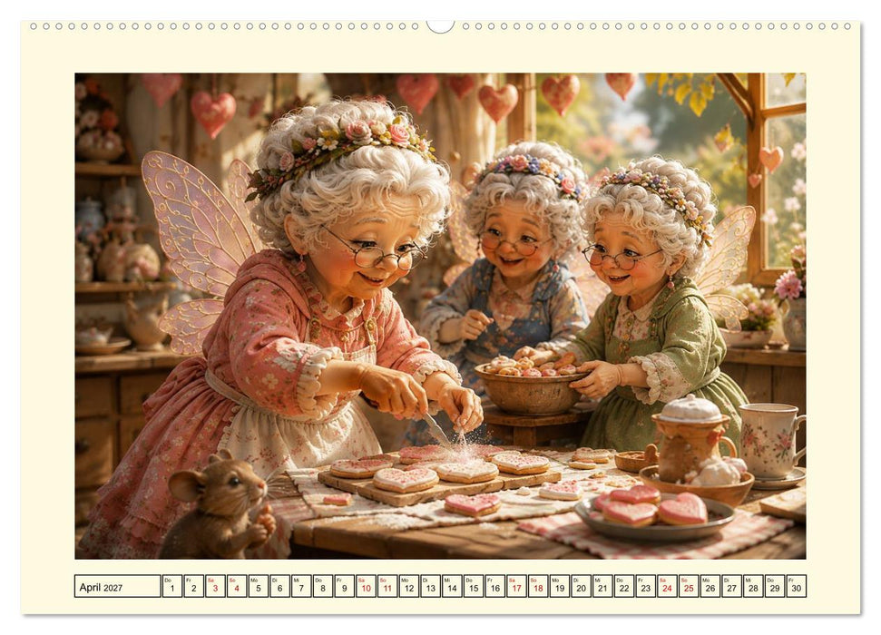 Zauberhafte Fee im Ruhestand (CALVENDO Wandkalender 2027)