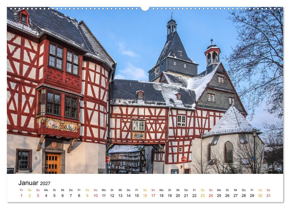 Schöne Fachwerkorte (CALVENDO Premium Wandkalender 2027)