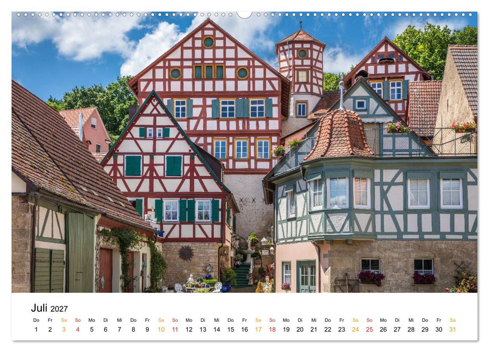 Schöne Fachwerkorte (CALVENDO Premium Wandkalender 2027)