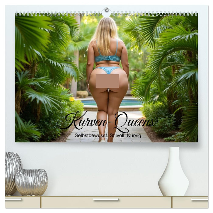 Kurven-Queens – Selbstbewusst. Stilvoll. Sexy. (CALVENDO Premium Wandkalender 2027)