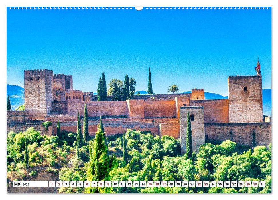 Sonniges Andalusien (CALVENDO Premium Wandkalender 2027)