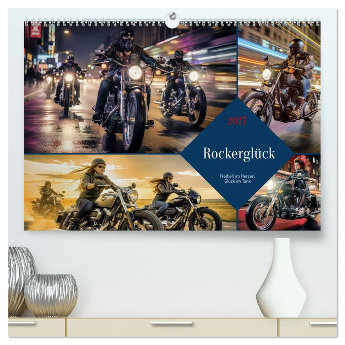 Rockerglück (CALVENDO Premium Wandkalender 2027)