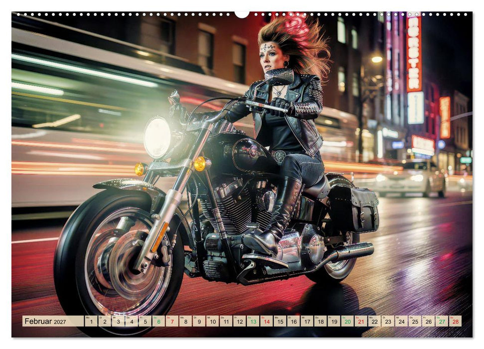 Rockerglück (CALVENDO Premium Wandkalender 2027)