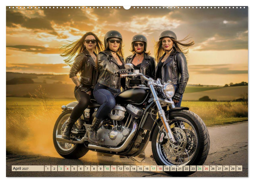 Rockerglück (CALVENDO Premium Wandkalender 2027)