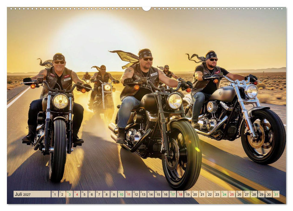 Rockerglück (CALVENDO Premium Wandkalender 2027)