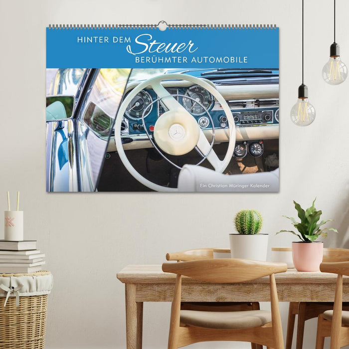 Hinter dem Steuer berühmter Automobile (CALVENDO Wandkalender 2027)